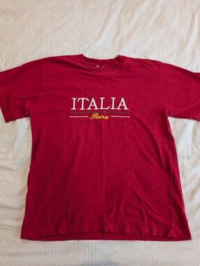 Vintage Italia Roma Souvenir Tee Shirt